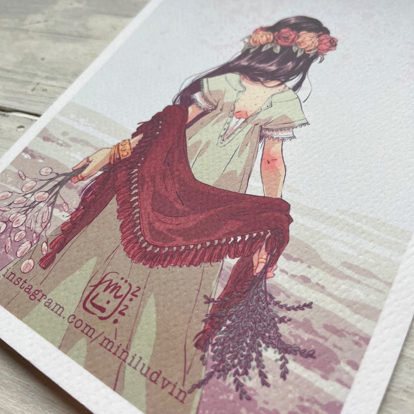 ILLUSTRATION - Affichette A5 "Ursa Major" par Mini Ludvin