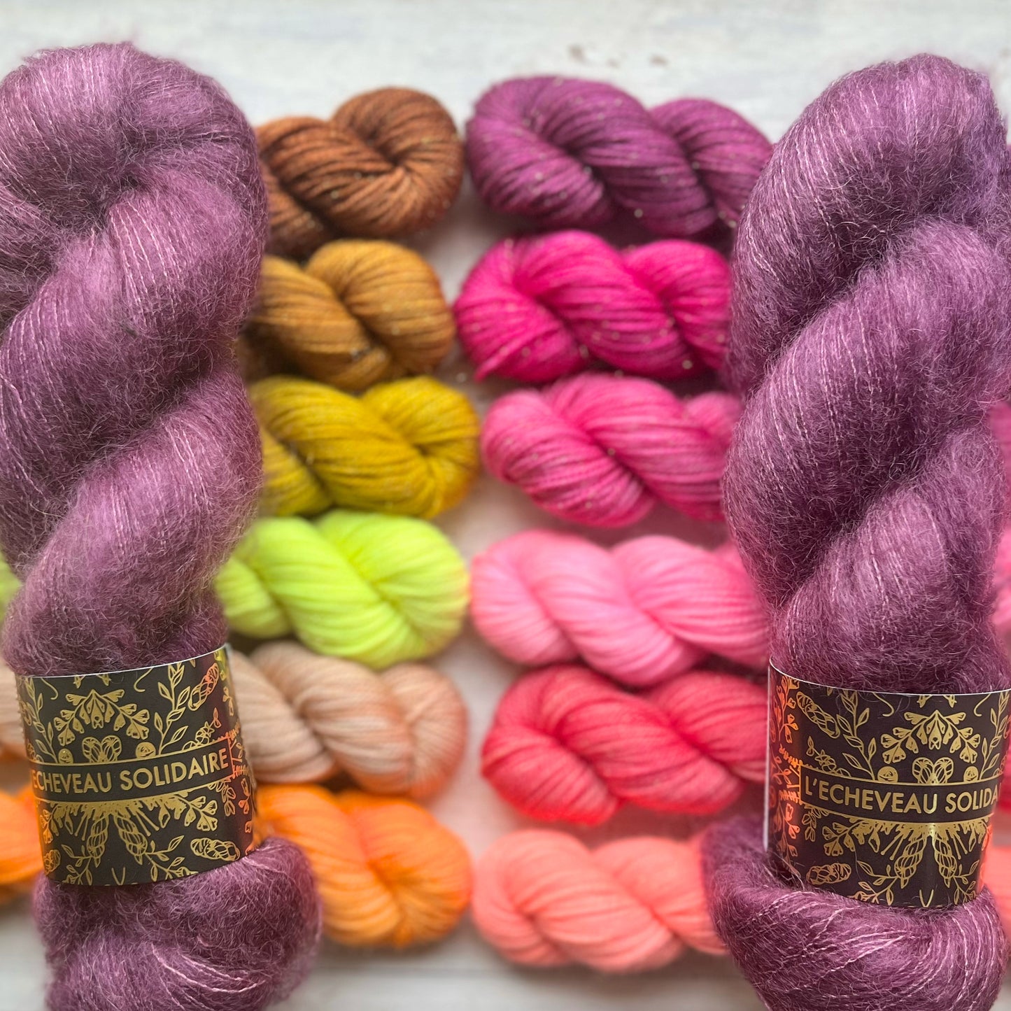 kit châle Good things - mohair Gratitude