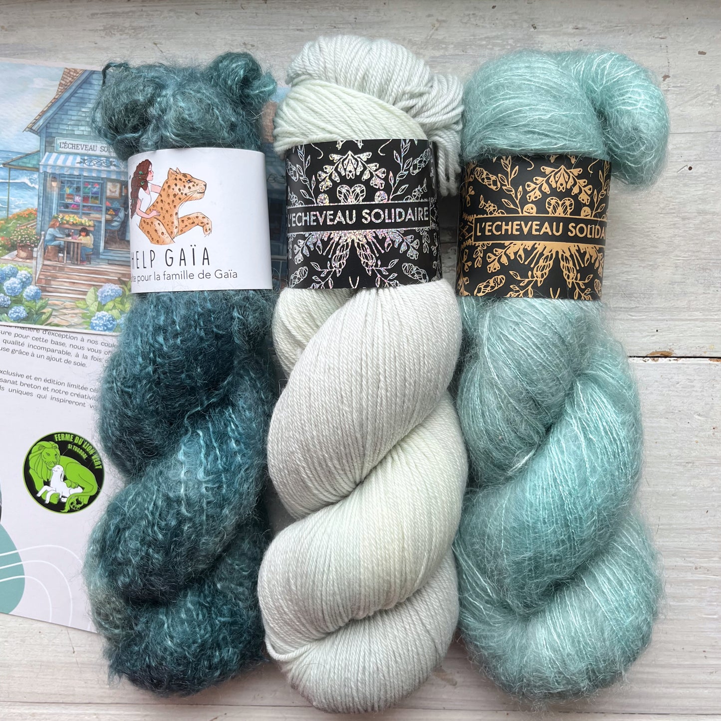 KIT châle Telline Quiberon PRÉCOMMANDE