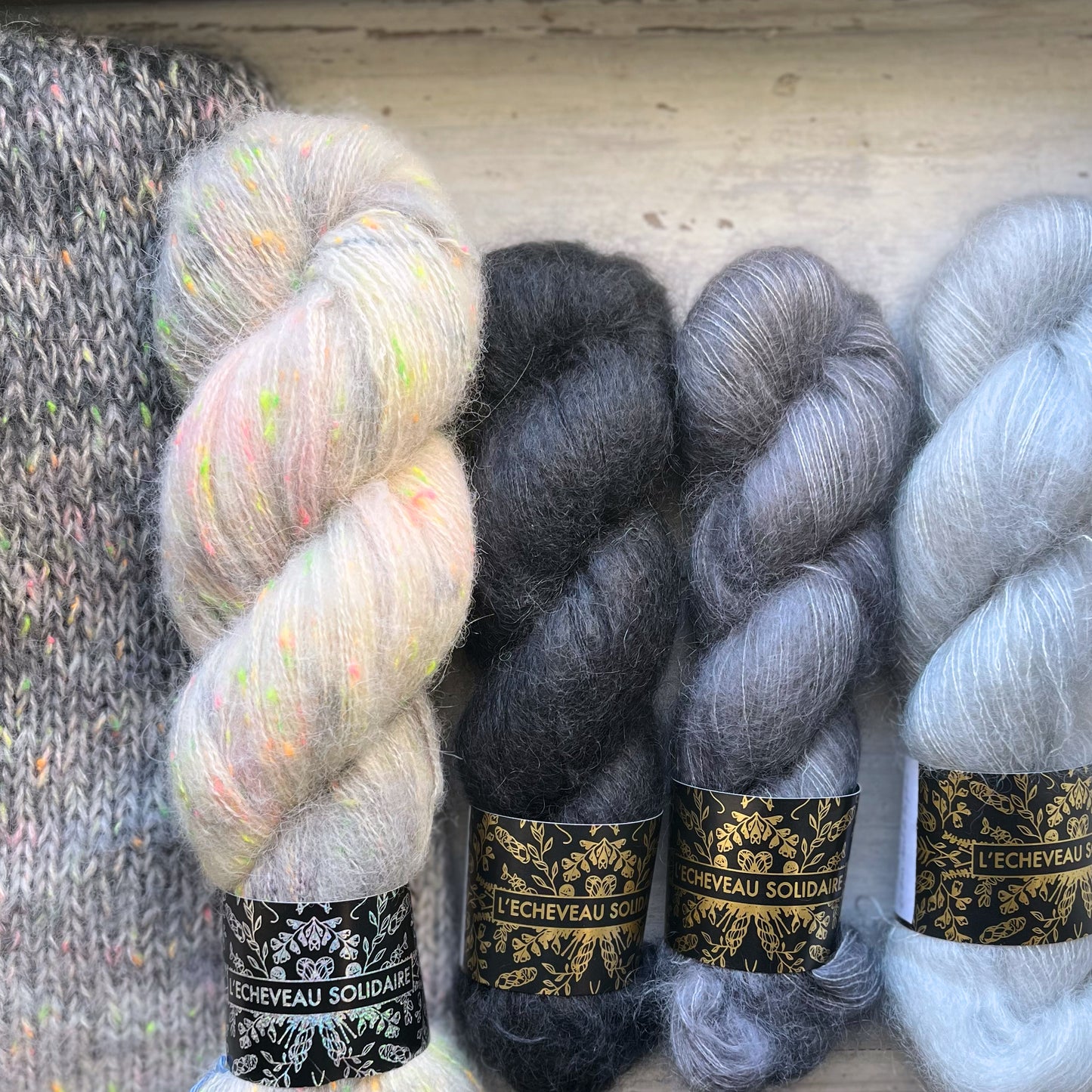 Kit pull Vincent - L'esquisse au fusain