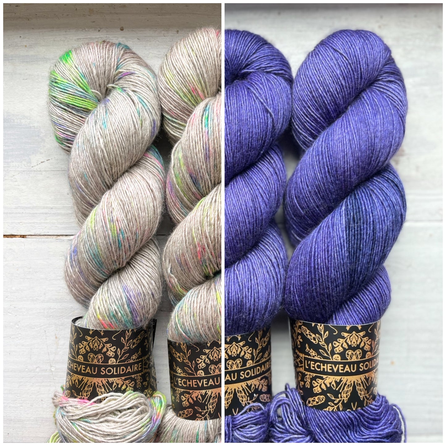 kit châle Trinquette - Spectra et Iris