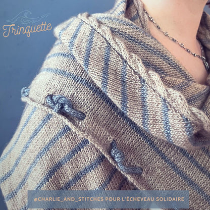 The TRINQUETTE shawl - Designer's Version