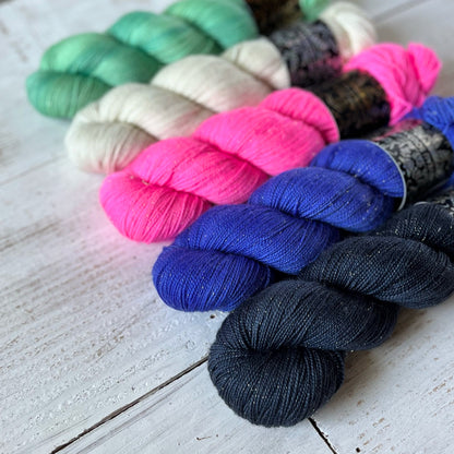 Kit châle Aranami - #RoseChantier