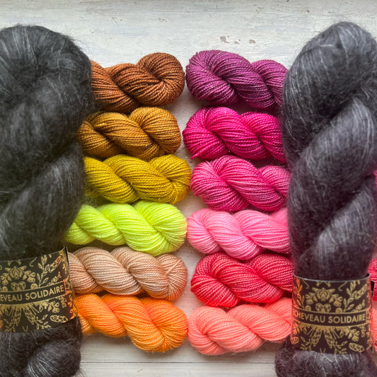 kit châle Good things - mohair Espoir