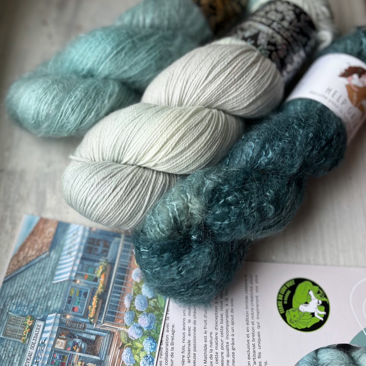 Quiberon Telline Shawl Kit - Pre-order