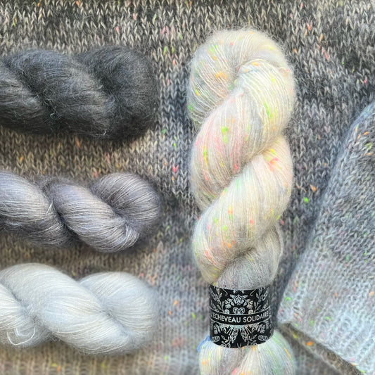 Kit pull Vincent - L'esquisse au fusain